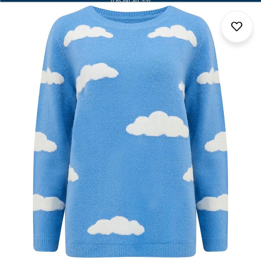Sugarhill Brighton Fluffy Clouds Sweater NWT